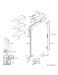 Diagram for Refrigerator Door - Lh