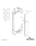 Diagram for Refrigerator Door - Rh