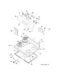 Diagram for Control Panel & Cooktop