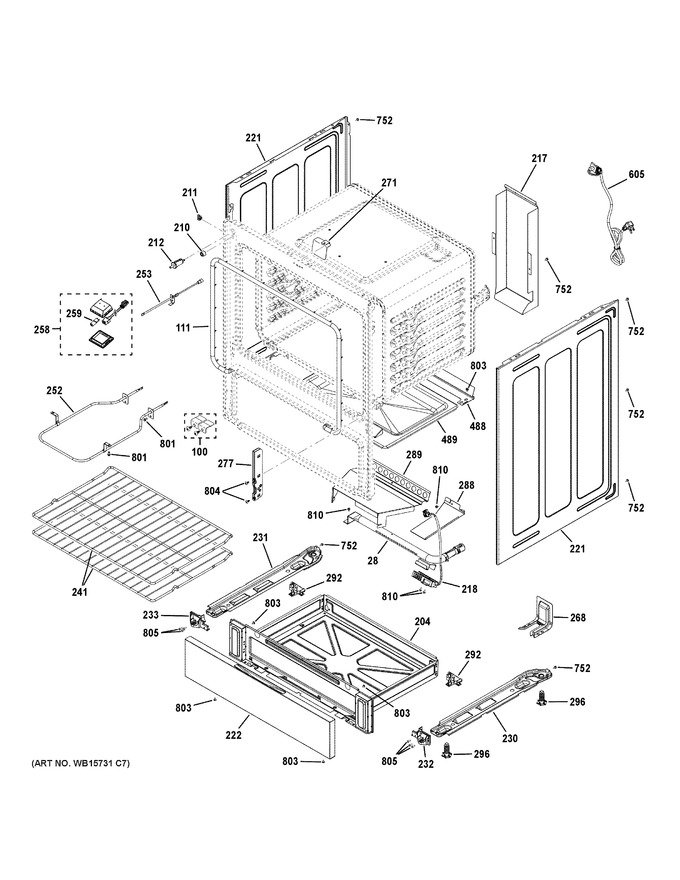 Diagram for GGF600AV1SS