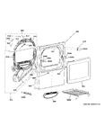 Diagram for Front Panel & Door