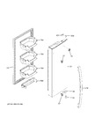 Diagram for Fresh Food Door - Rh