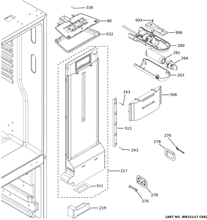 Diagram for XFE26JSMXFSS