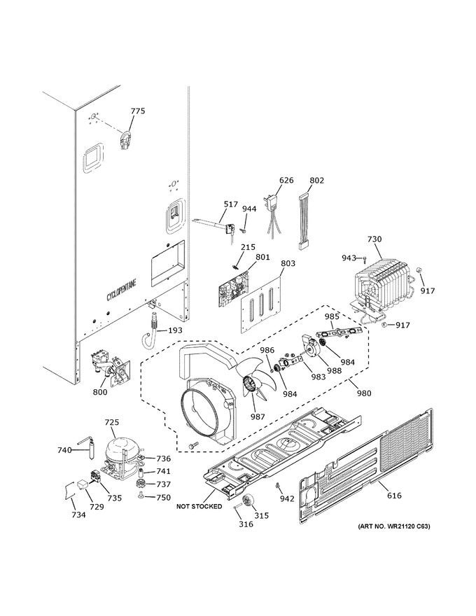 Diagram for GWE22JYMBFFS