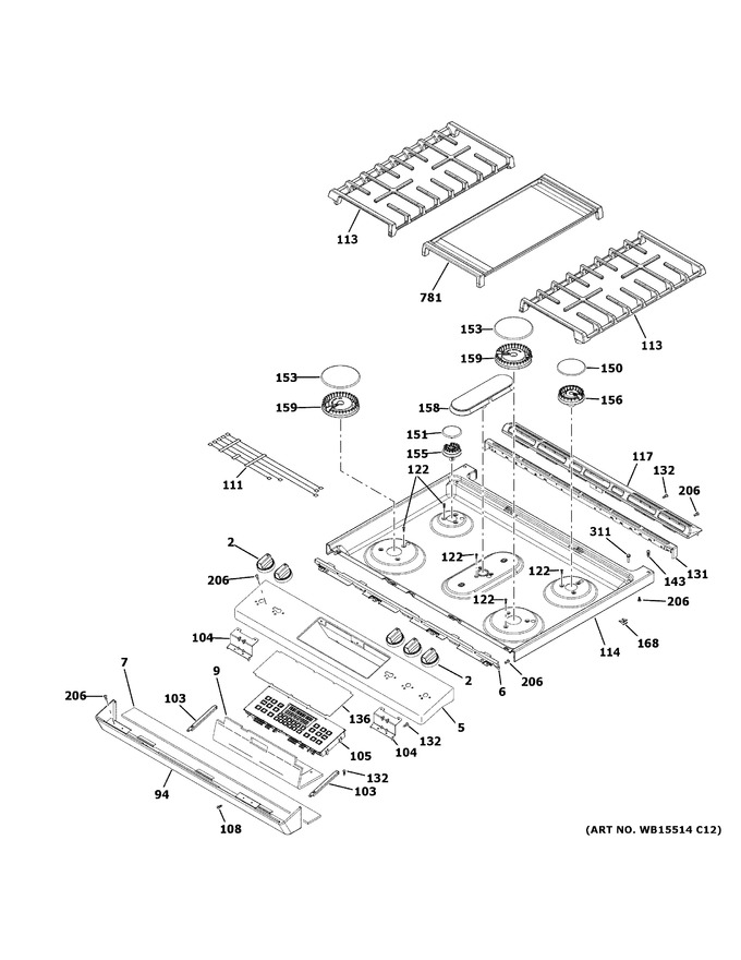 Diagram for JGSS86SP3SS