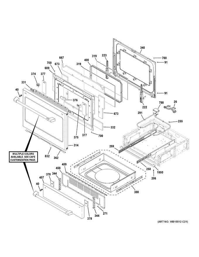 Diagram for CES700P4M5W2