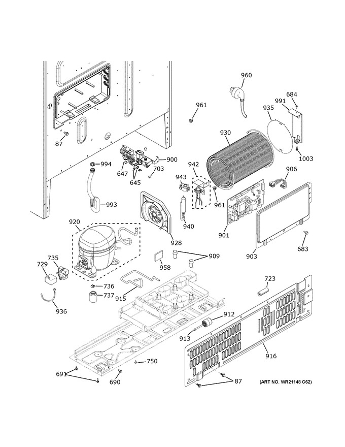 Diagram for ZWE23NSTCSS