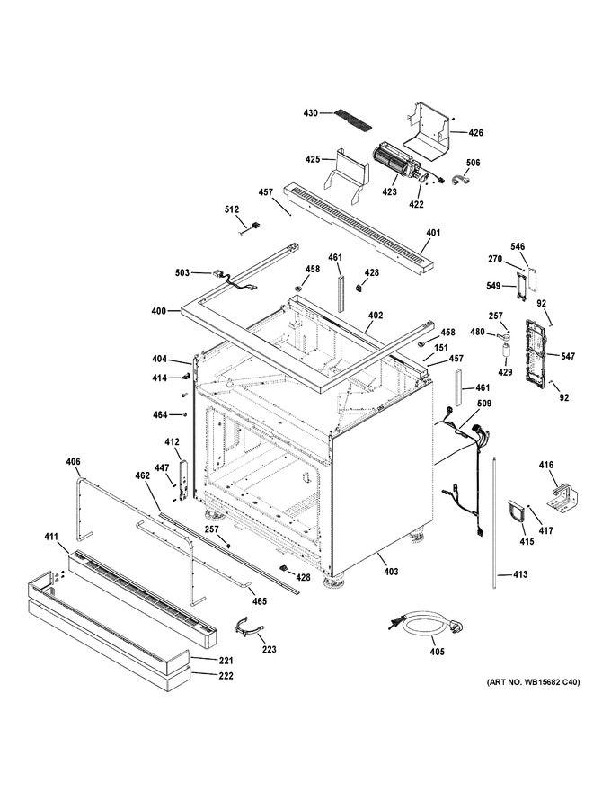 Diagram for ZGP364NDT2SS