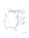 Diagram for Refrigerator Door - Rh