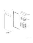 Diagram for Freezer Door