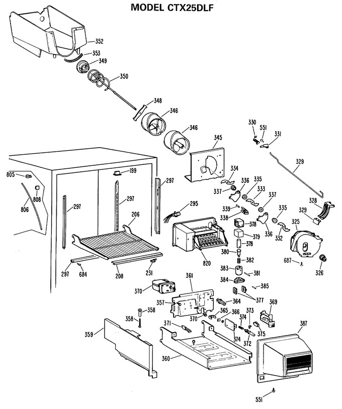 Diagram for CTX25DLFLAD