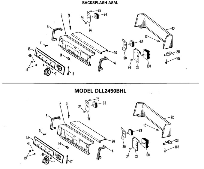 Diagram for DLL2450BHL