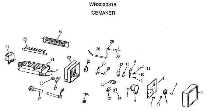 Diagram for CTX21GIXBRWW