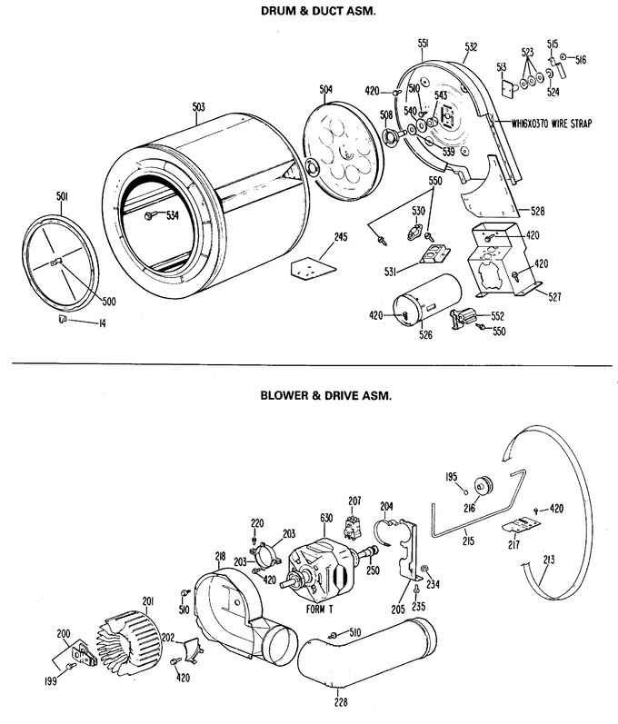 Diagram for DRL2455KAL