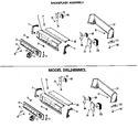 Diagram for 1 - Backsplash Assembly