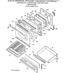 Diagram for 4 - Door & Drawer Parts