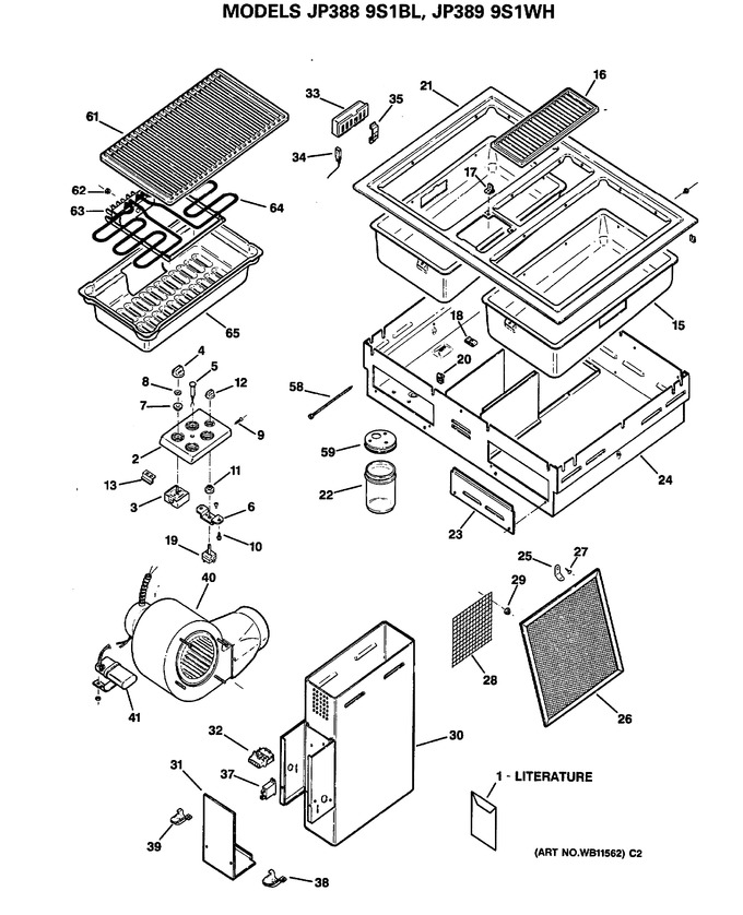 Diagram for JP3899S1WH