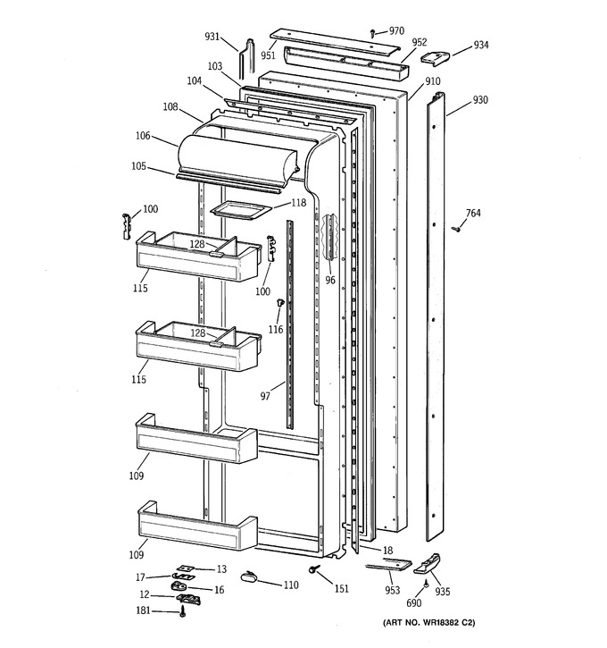 Diagram for TPG21KRBAWW