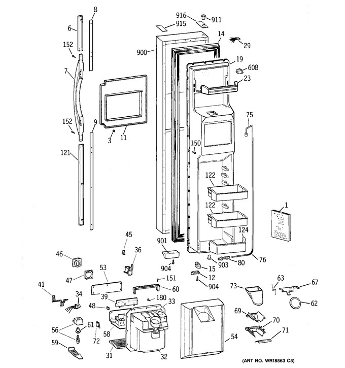 Diagram for TPG24PRBAWW