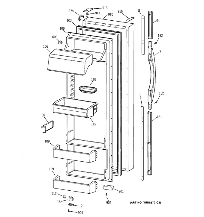 Diagram for TPG24PRBAWW