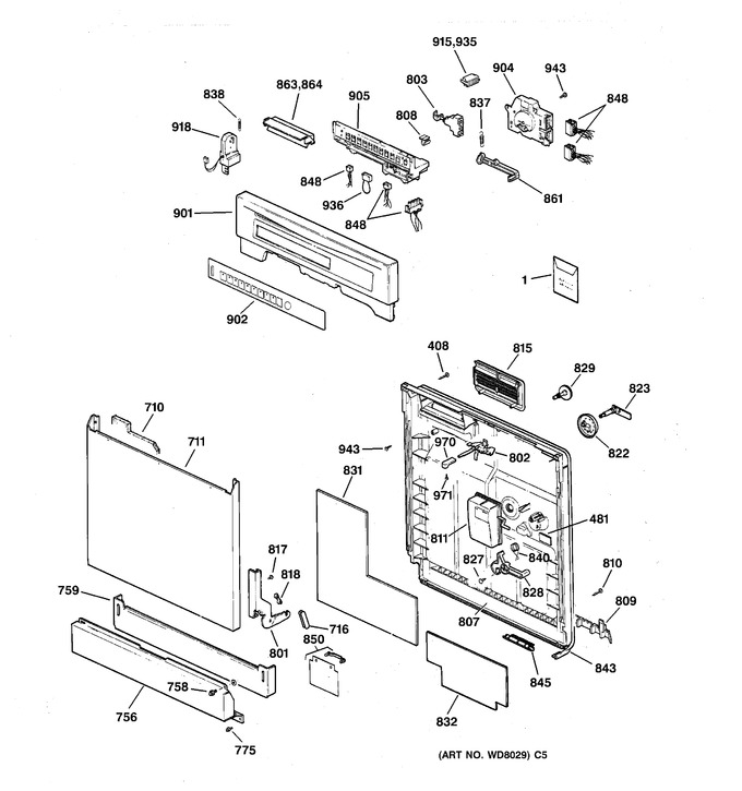 Diagram for GSD4330Z02WW