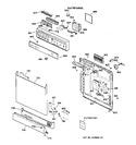 Diagram for 1 - Escutcheon & Door Assembly