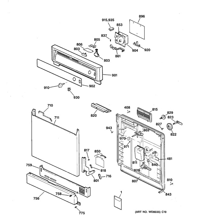 Diagram for GSD2000Z02WH