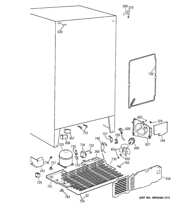 Diagram for TFJ22JABAWW