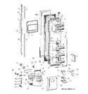 Diagram for 1 - Freezer Door