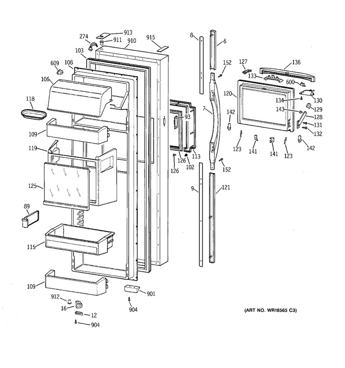 Diagram for TFK30PFBAWW