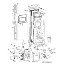 Diagram for 1 - Freezer Door