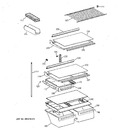 Diagram for 4 - Shelf Parts