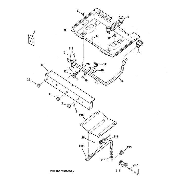 Diagram for JGBS07PEA2WW