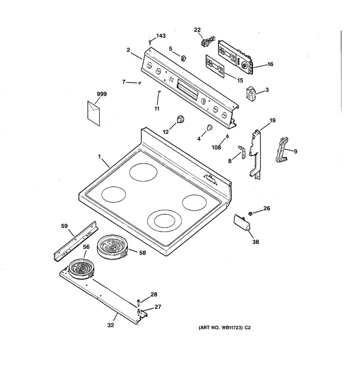 Diagram for JBP61DA1WH