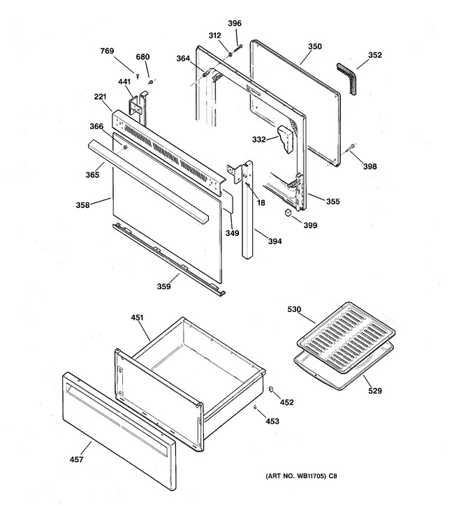 Diagram for JBP61DA1WH