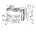 Diagram for 1 - Freezer Door