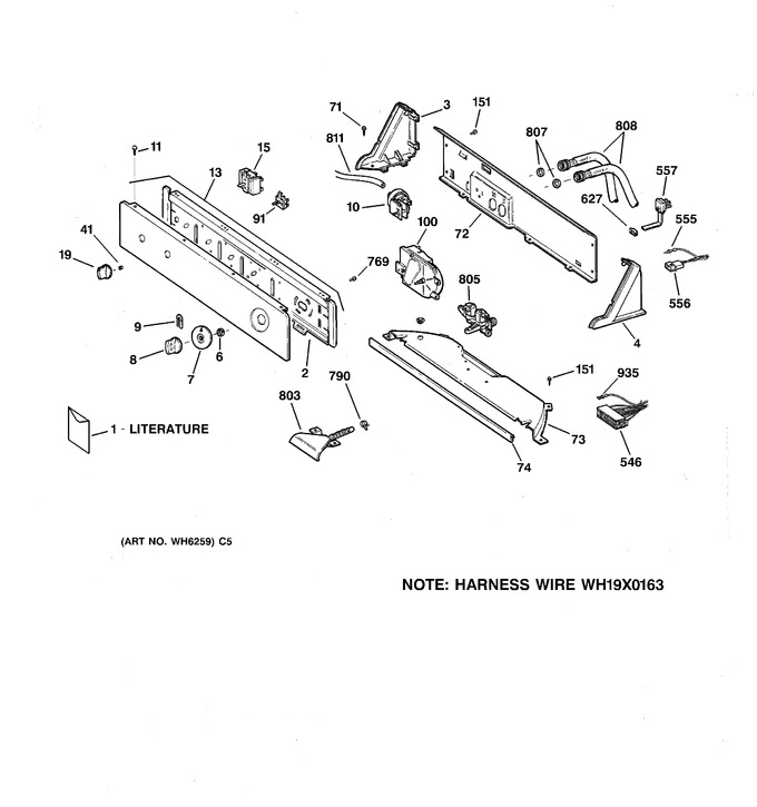 Diagram for WKSR2100TBWW