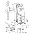 Diagram for 1 - Freezer Door