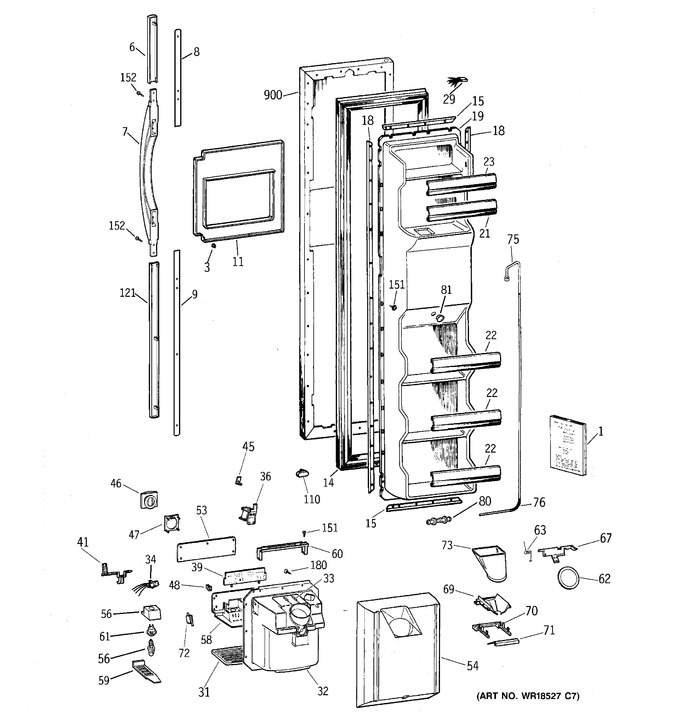 Diagram for TFG25PRAAWW