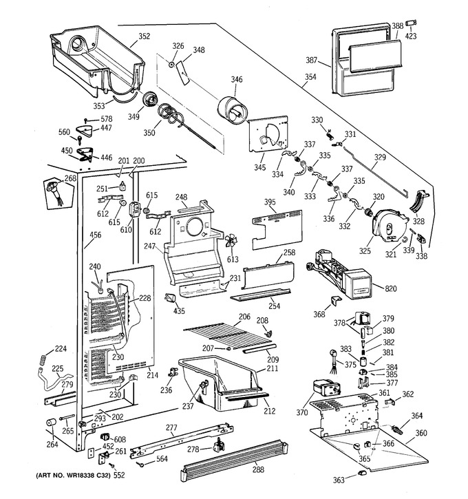 Diagram for TFG25JRAAWW