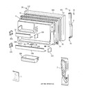 Diagram for 1 - Freezer Door