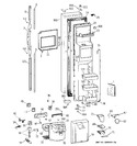 Diagram for 1 - Freezer Door