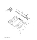 Diagram for 2 - Cooktop