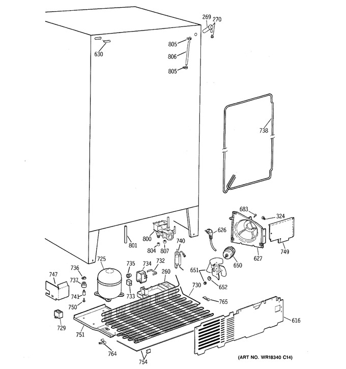 Diagram for MSZ20BWBAWW