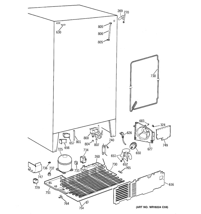 Diagram for MSG25GRAAWW