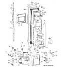 Diagram for 1 - Freezer Door