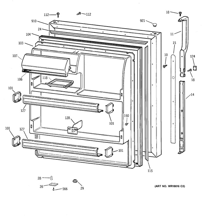 Diagram for TBX18CIBHRWW