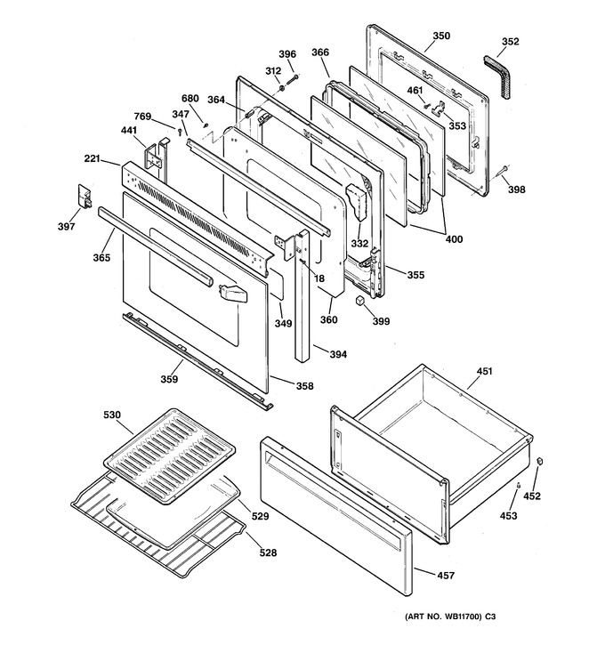 Diagram for JBP75WY5