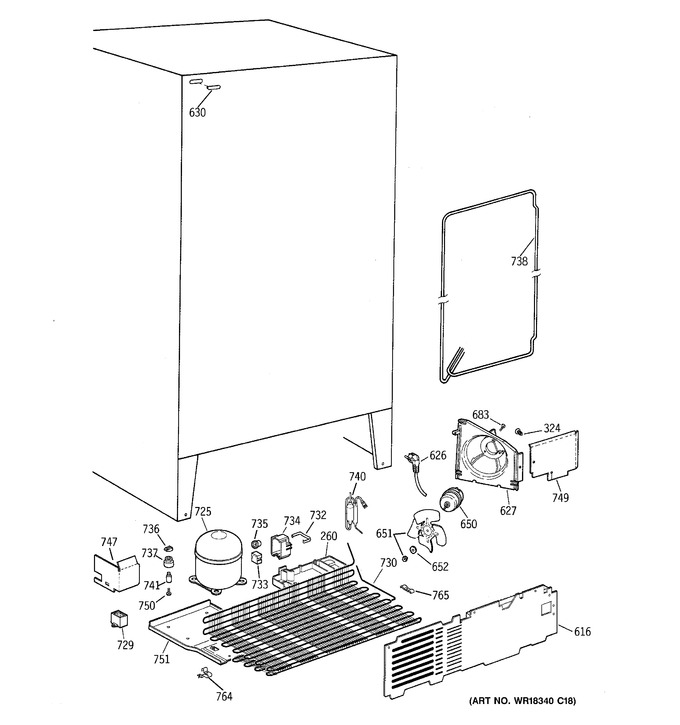 Diagram for TFX20SABBWW