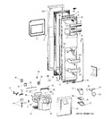 Diagram for 2 - Freezer Door